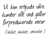 Sortiment